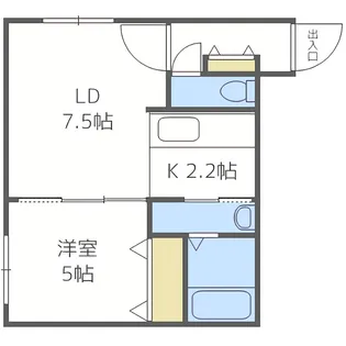 Cherir printemps(シェリールプランタン)【1階】の間取り