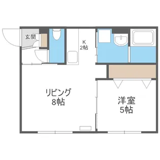 グランメール中島パーク【2階】の間取り