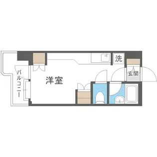 サンシャイン・シティー21【4階】の間取り
