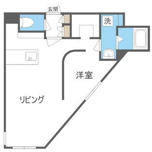 レブニーズ ザ・レジデンス 月寒中央【2階】の間取り