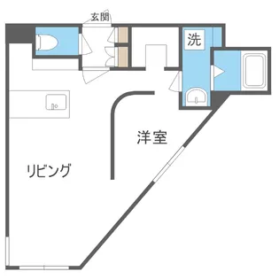レブニーズ ザ・レジデンス 月寒中央【3階】の間取り