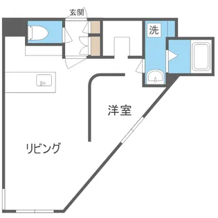レブニーズ ザ・レジデンス 月寒中央【4階】の間取り