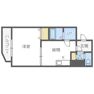 ジュマ旭ケ丘【307号室】の間取り
