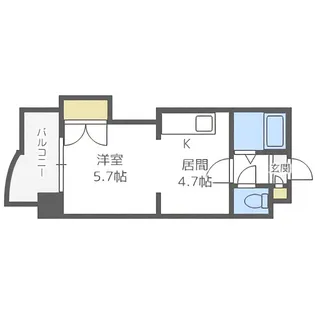 EXCELLⅡ【6階】の間取り