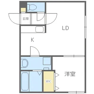 ange-or(アンジュ・オール)【2階】の間取り