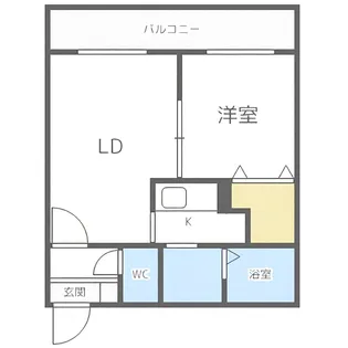 シティプラザ澄川【401号室】の間取り