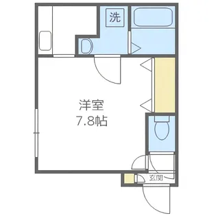 エルプレシア澄川【1階】の間取り