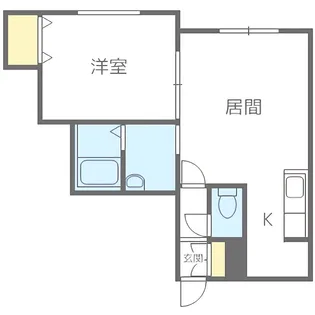 Vivace白石【105号室】の間取り