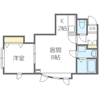 ミナ・ファースト【103号室】の間取り