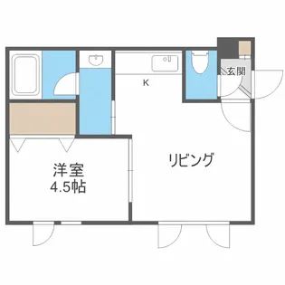 リッチタウン栄通参番館【203号室】の間取り