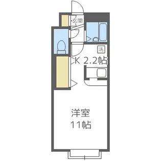 グランデール21【3階】の間取り