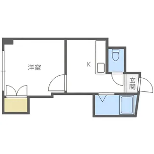コスモス菊水【7階】の間取り