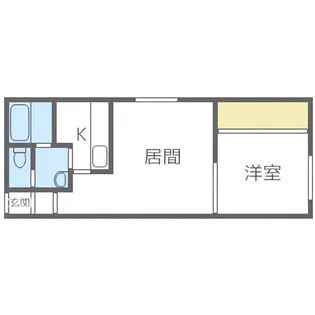 エクセルハウスサウスエイト【4階】の間取り