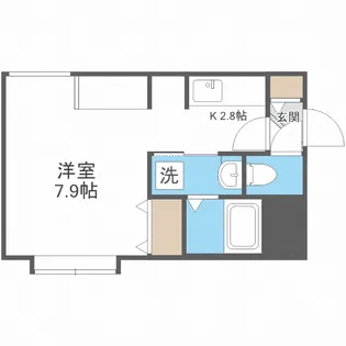 アストラリス本郷通【2階】の間取り