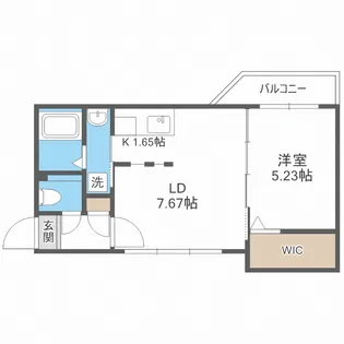 Alegria月寒(アレグリア月寒)【4階】の間取り