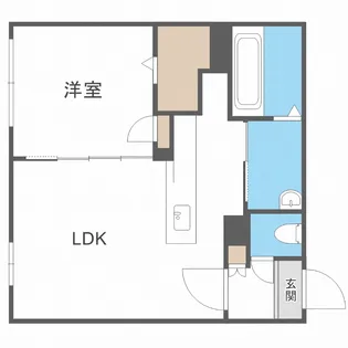 カヌレ【1階】の間取り