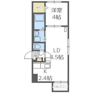 モデルノ【2階】の間取り