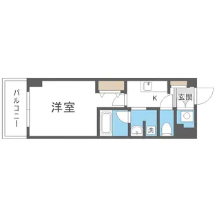 ホーリーフォート南平岸【312号室】の間取り
