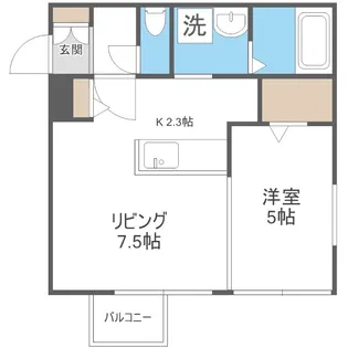 オペラ【1階】の間取り