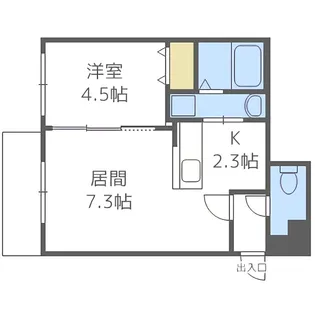 グランフェリーチェ澄川【2階】の間取り