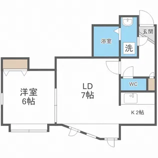 ソティーヌ(栄通)【2階】の間取り