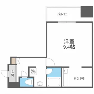 グランカーサ裏参道【3階】の間取り