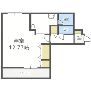 MODULOR南円山【3階】の間取り