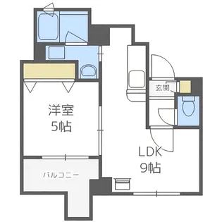 クラッセ山鼻【2階】の間取り