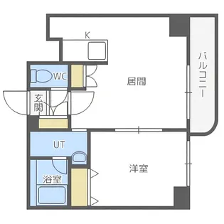 ハイコートN1【3階】の間取り