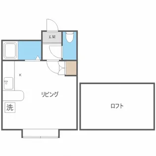 シャンドール札幌【102号室】の間取り