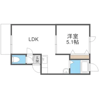 ハーモニー17【103号室】の間取り