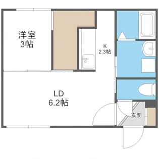 MODERNO N3【1階】の間取り