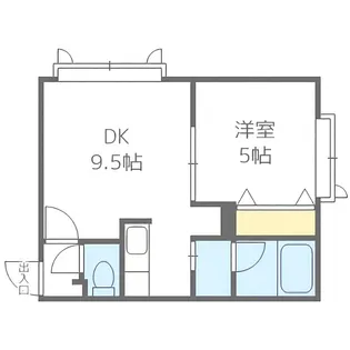 エクセル78【103号室】の間取り