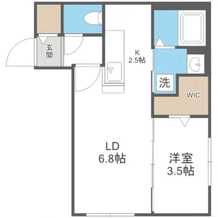 GARE AC32(ガレAC32)【4階】の間取り