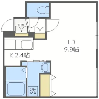 Acceptee(アクセプティ)【5階】の間取り