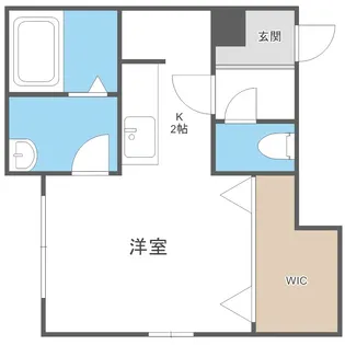 La Vie En Rose(ラビアンローズ)【4階】の間取り
