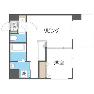 モルティーニ表参道【8階】の間取り