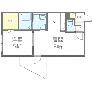 Giulietta(ジュリエッタ)【3階】の間取り