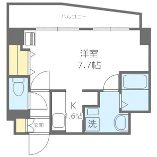Lコート南郷丘【4階】の間取り