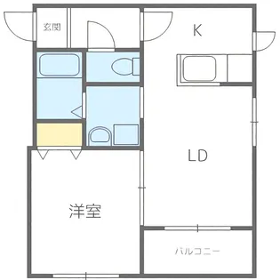 エキマエ47(EKIMAE47)【3階】の間取り
