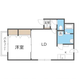 アスカア平岸【2階】の間取り