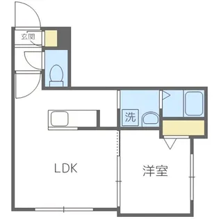 グランマーチ中島公園【4階】の間取り