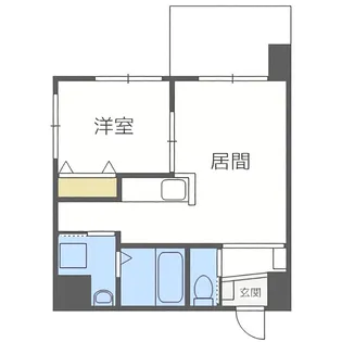 モルティーニ表参道【6階】の間取り