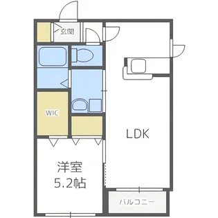 第12旭レジデンス【205号室】の間取り