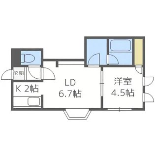 アミーナⅢ【3階】の間取り