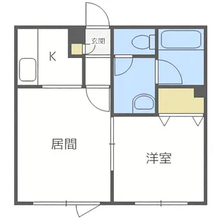 コーポガリレオ【2階】の間取り