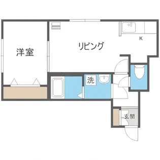 ヴィラメゾン菊水6条【3階】の間取り
