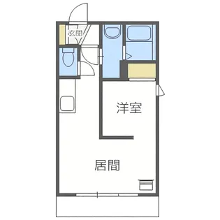 オリエントコート学園前【4階】の間取り