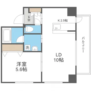 プリズム ヴィラ【3階】の間取り