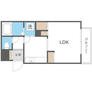 セゾンラメール【3階】の間取り